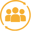 Symbole gouvernance partagée - Engagements RSE